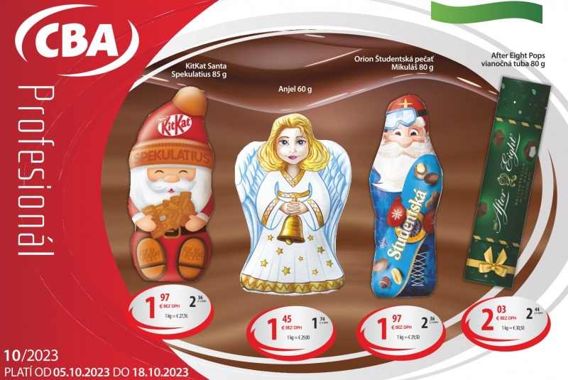 Letákové akcie / CBA VO Profesionál 10/2023 - foto