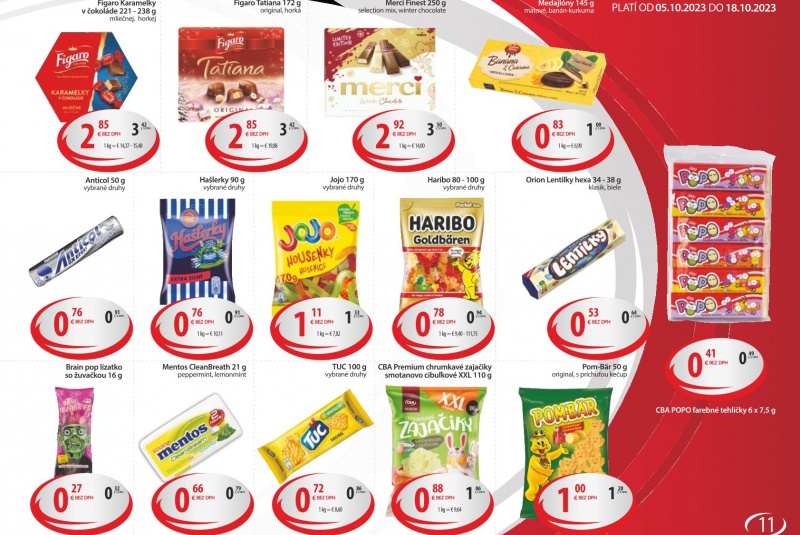 Letákové akcie / CBA VO Profesionál 10/2023 - foto