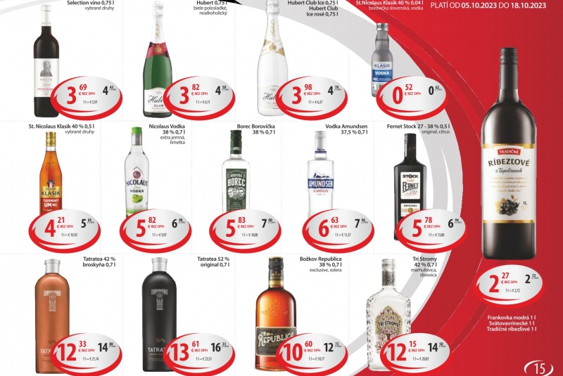 Letákové akcie / CBA VO Profesionál 10/2023 - foto