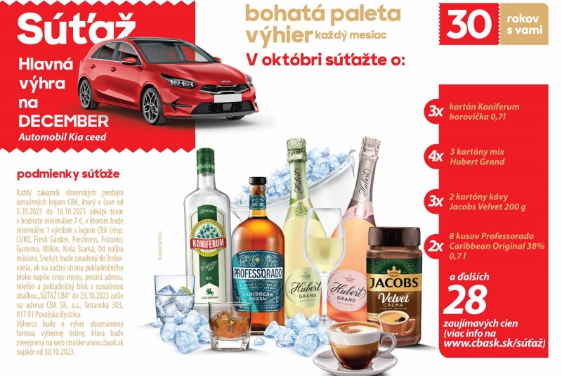 Súťaže / Súťaž s CBA 10/2023 - foto