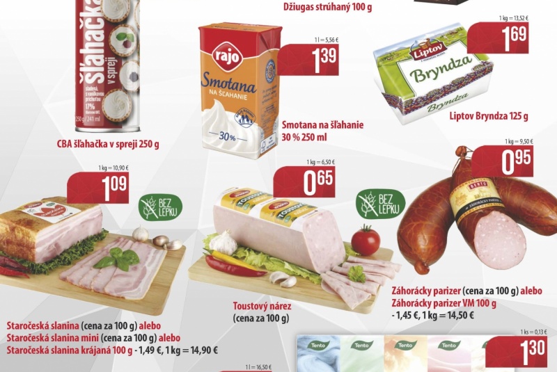 Víkendové ceny / Víkendové ceny CBA - foto