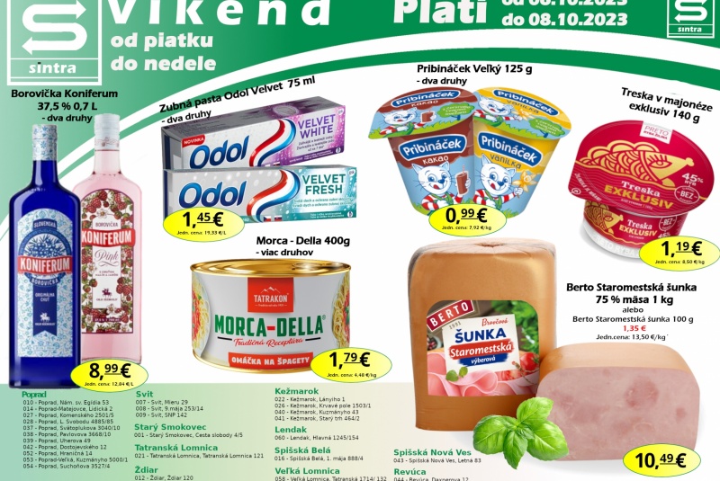 Víkendové ceny / Víkendové ceny Sintra - foto