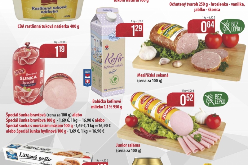 Víkendové ceny / Víkendové ceny CBA - foto