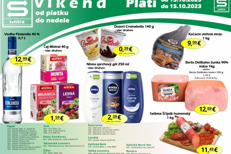 Víkendové ceny / Víkendové ceny Sintra - foto