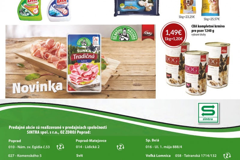 Letákové akcie / Letáková akcia 20/2023 - foto