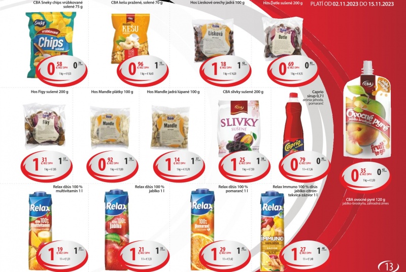 Letákové akcie / CBA VO Profesionál 11/2023 - foto