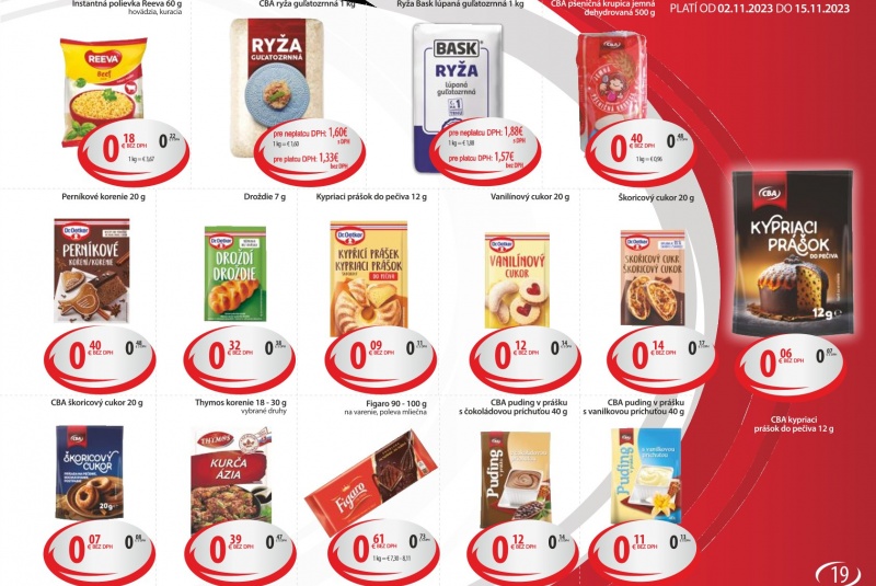 Letákové akcie / CBA VO Profesionál 11/2023 - foto
