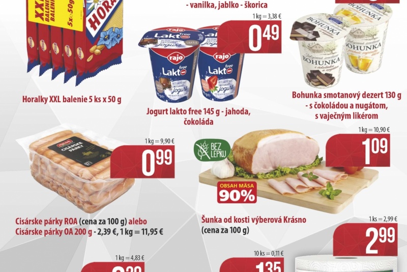 Víkendové ceny / Víkendové ceny CBA - foto