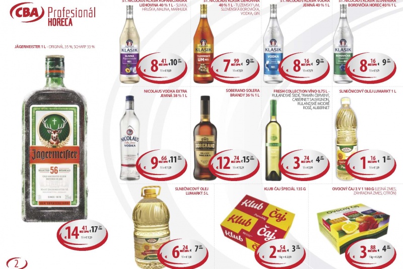 Letákové akcie / Horeca a Gastro 1/2024 - foto