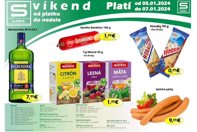 Víkendové ceny / Víkendové ceny Sintra - foto
