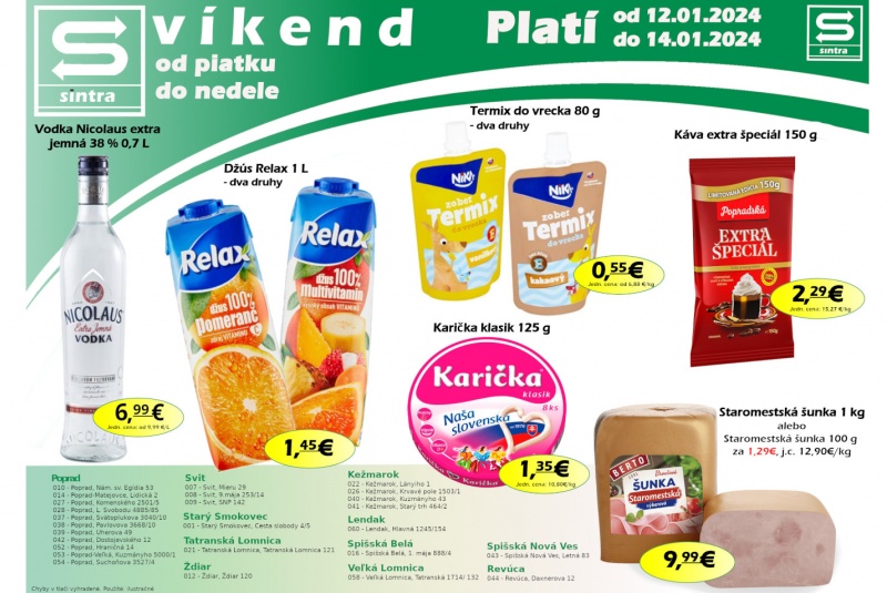Víkendové ceny / Víkendové ceny Sintra - foto