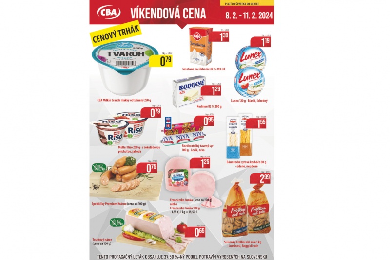 Víkendové ceny / Víkendové ceny CBA - foto