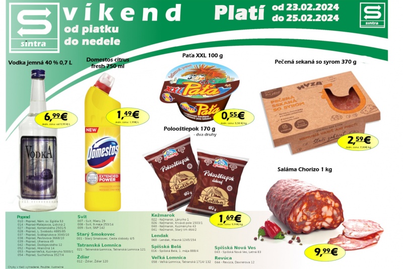 Víkendové ceny / Víkendové ceny Sintra - foto
