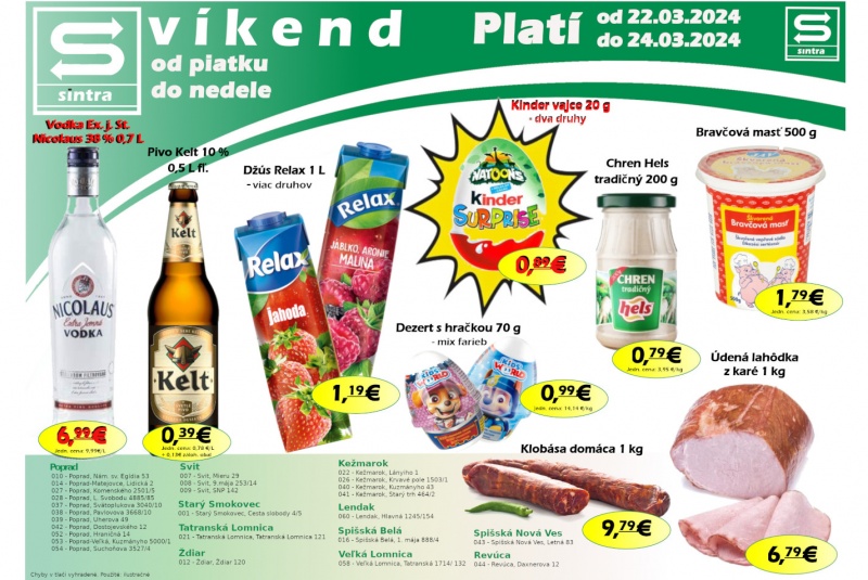 Víkendové ceny / Víkendové ceny Sintra - foto