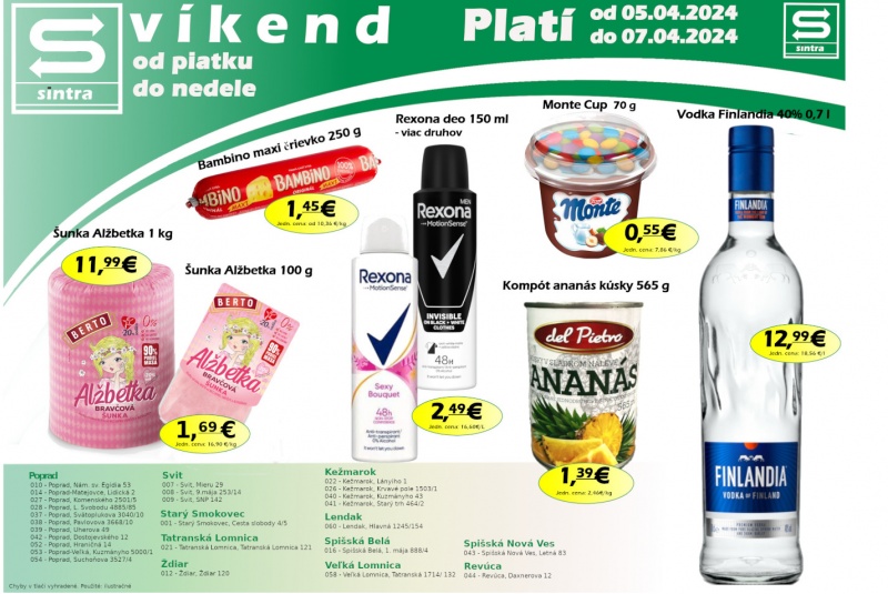 Víkendové ceny / Víkendové ceny Sintra  - foto
