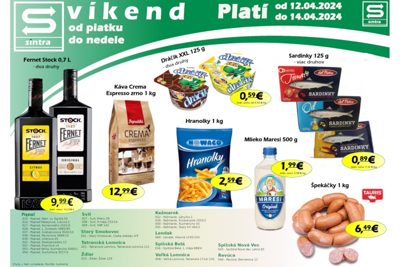 Víkendové ceny / Víkendové ceny Sintra - foto