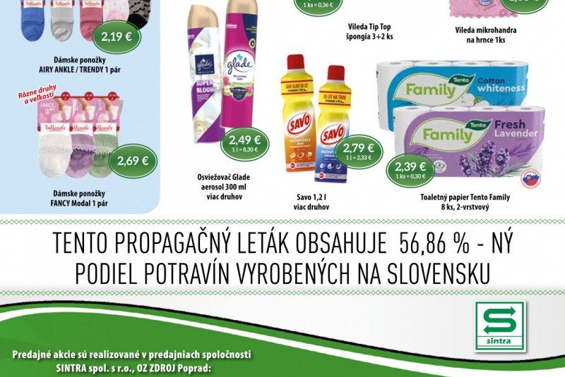 Letákové akcie / Letáková akcia 08/2024 - foto