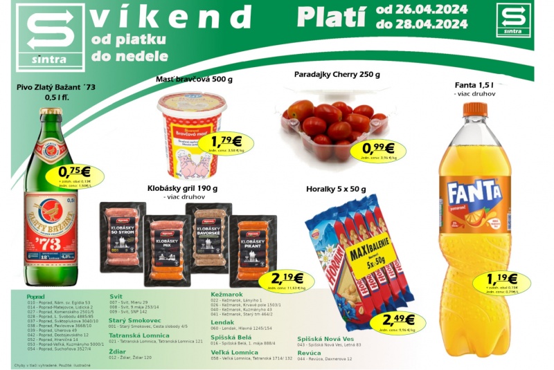 Víkendové ceny / Víkendové ceny Sintra - foto