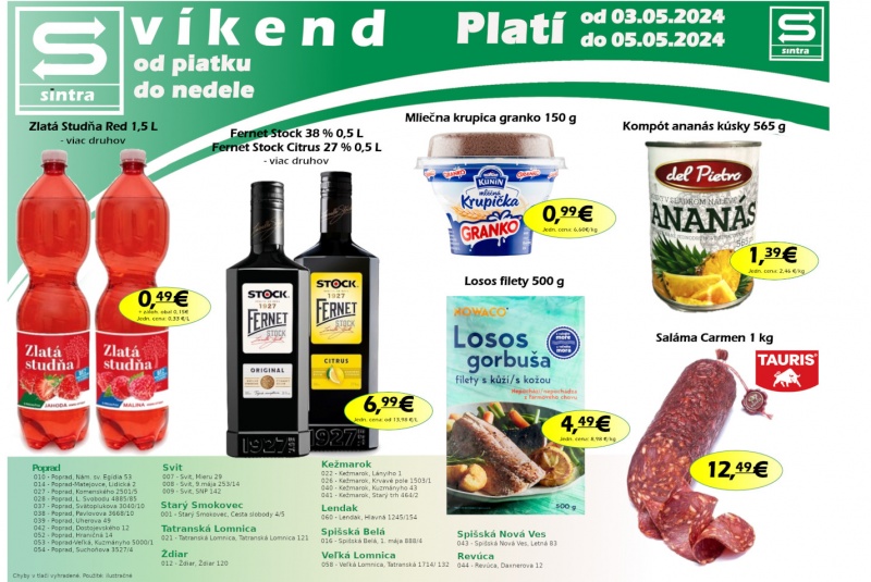 Víkendové ceny / Víkendové ceny Sintra - foto