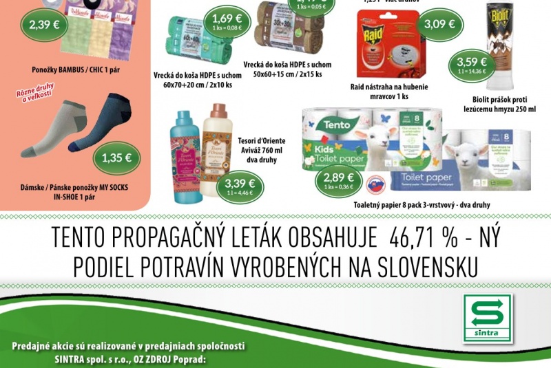 Letákové akcie / Letáková akcia 10/2024 - foto