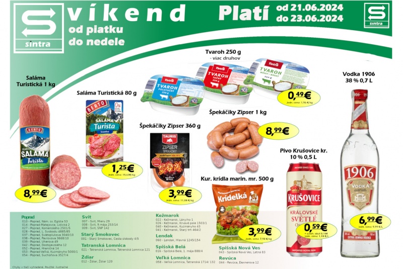 Víkendové ceny / Víkend Sintra - foto