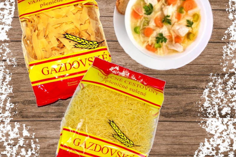 Akcie / Gazdovské vaječné cestoviny 370g, rôzne druhy - foto
