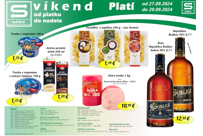 Víkendové ceny / Víkend Sintra  - foto