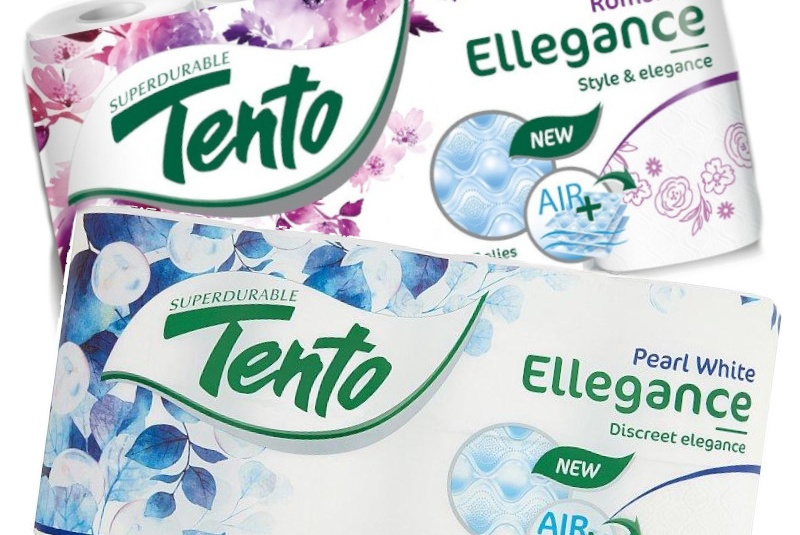 Akcie / Toaletný papier Tento Ellegance 3-vrstvový, 8 ks - foto