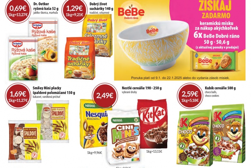 Letákové akcie / 01/2025 - foto