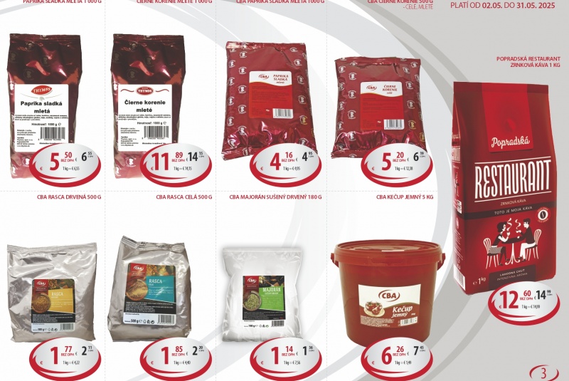 Letákové akcie / Horeca a Gastro 3/2025 - foto