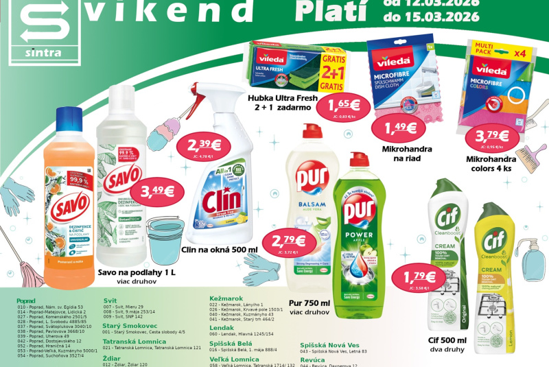 Víkendové ceny / Naša ponuka na víkend - foto