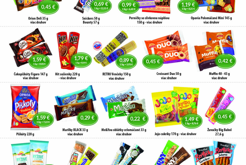 Letákové akcie / Sintra 6/2026 - foto