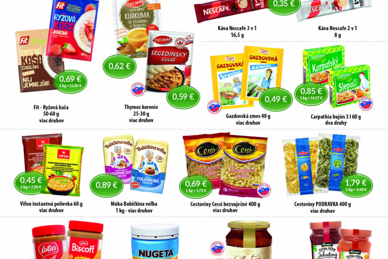 Letákové akcie / Sintra 6/2026 - foto