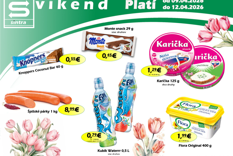 Víkendové ceny / Naša ponuka na víkend - foto