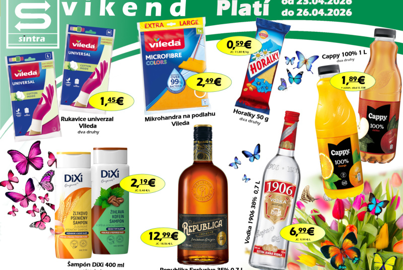 Víkendové ceny / Naša ponuka na víkend - foto