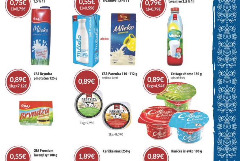 Letákové akcie / 09/2020 - foto Letákové akcie / 09/2020 - foto