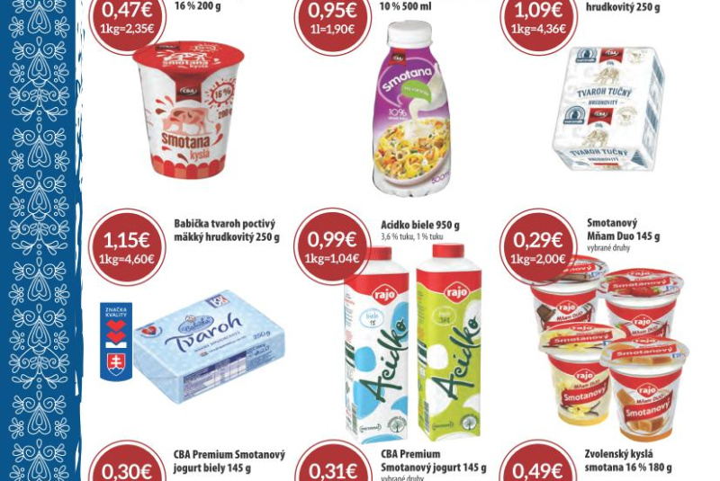 Letákové akcie / 09/2020 - foto Letákové akcie / 09/2020 - foto