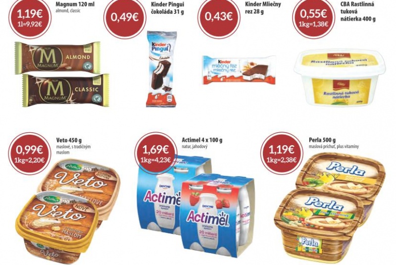 Letákové akcie / 09/2020 - foto Letákové akcie / 09/2020 - foto