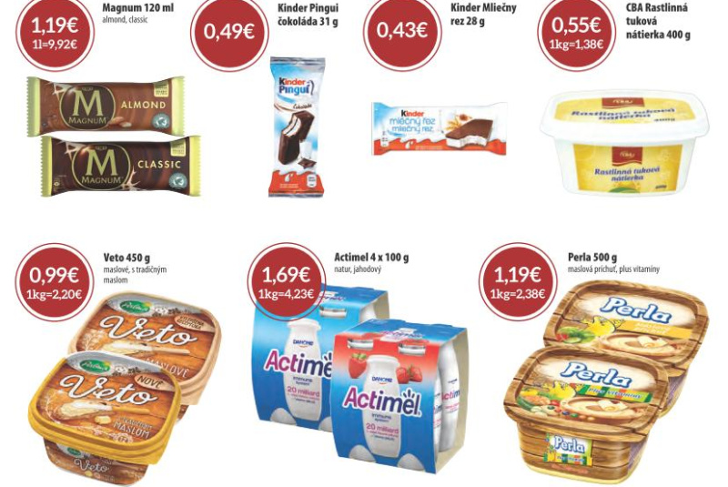 Letákové akcie / 09/2020 - foto Letákové akcie / 09/2020 - foto