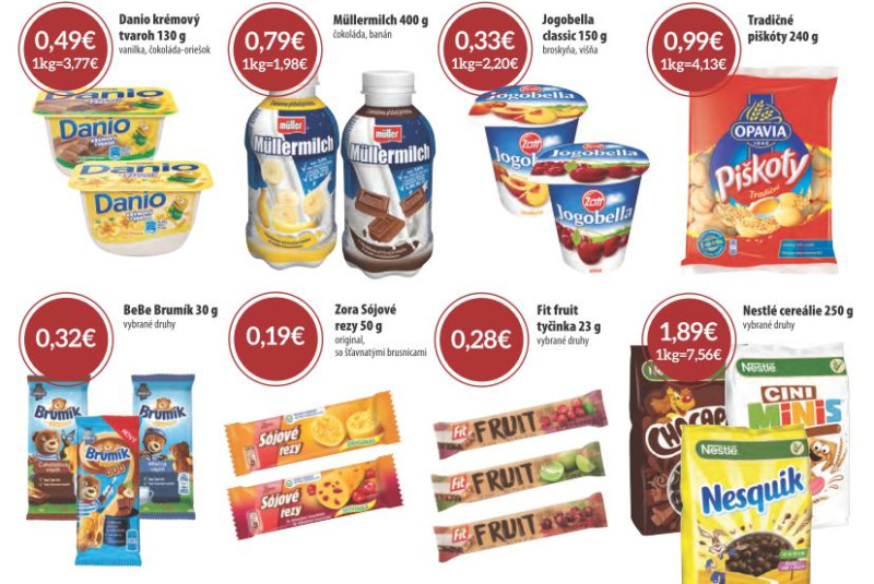 Letákové akcie / 09/2020 - foto Letákové akcie / 09/2020 - foto