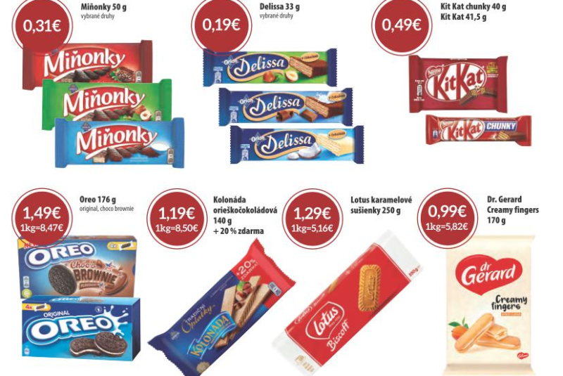 Letákové akcie / 09/2020 - foto Letákové akcie / 09/2020 - foto