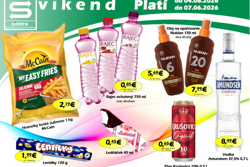 Víkendové ceny / Naša ponuka na víkend - foto