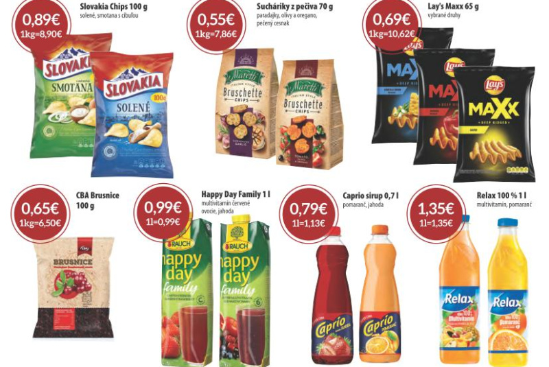 Letákové akcie / 09/2020 - foto Letákové akcie / 09/2020 - foto