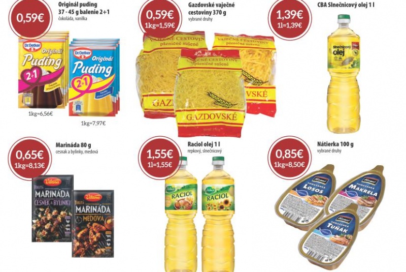 Letákové akcie / 09/2020 - foto Letákové akcie / 09/2020 - foto