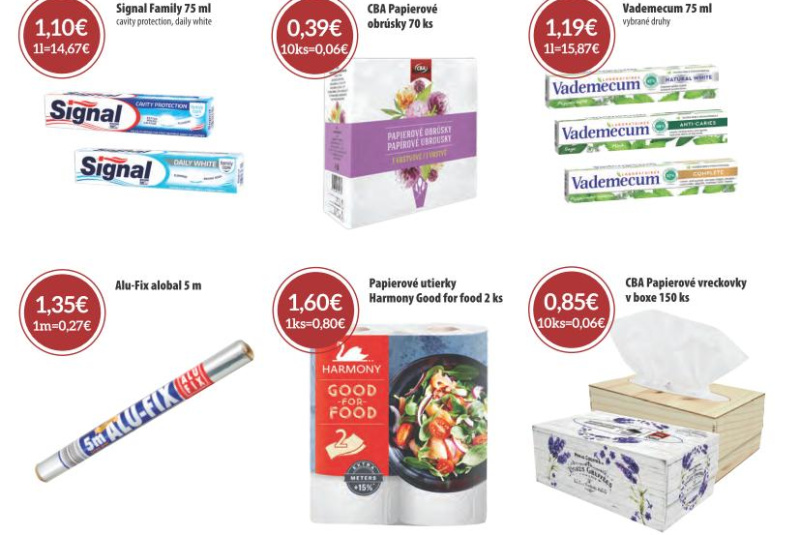 Letákové akcie / 09/2020 - foto Letákové akcie / 09/2020 - foto