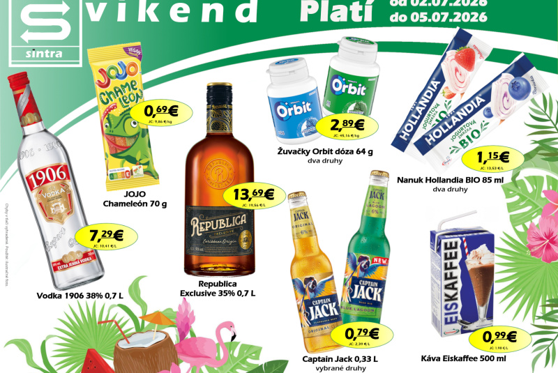 Víkendové ceny / Naša ponuka na víkend - foto