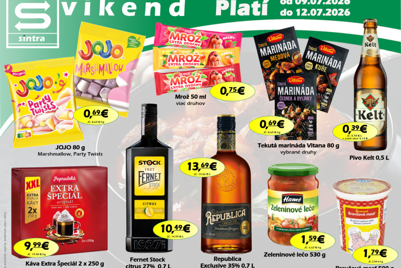 Víkendové ceny / Naša ponuka na víkend - foto