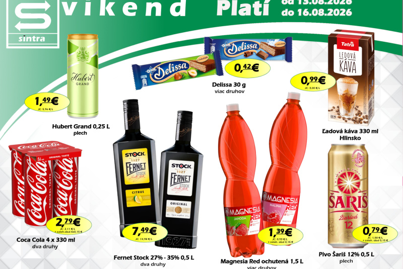 Víkendové ceny / Naša ponuka na víkend. - foto
