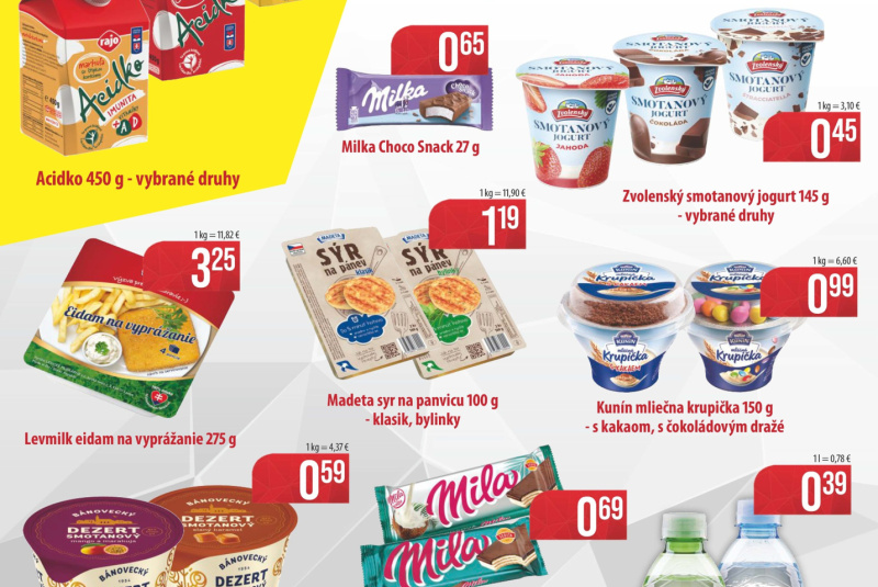 Víkendové ceny / Naša ponuka na víkend CBA. - foto