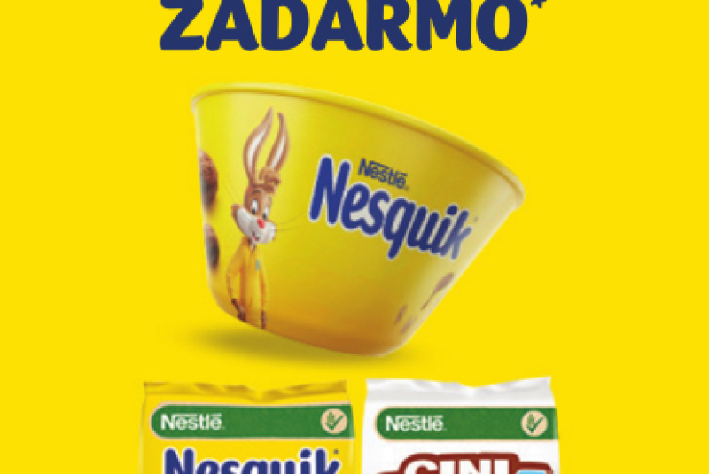 Iné akcie a podporné aktivity / Získaj misku Nesquik za nákup 1 ks detských cereálií Nestlé 350 g - 450 g - foto